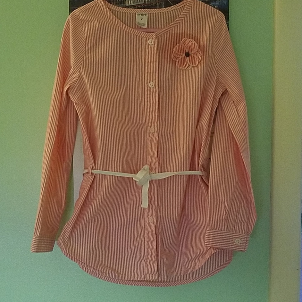 Carter's button down top like new